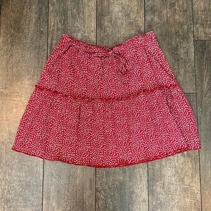 red skirt